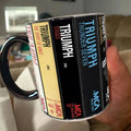 Triumph Cassette Collection Accent Mug Retro Gift GradoCreations