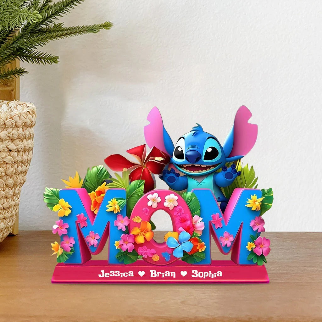Personalized Custom Shaped Acrylic Plaque Gift for Mom GradoCreations