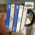 Retro Cassette Accent Mug Unique Music Gift for Music Lovers GradoCreations