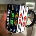 Retro Public Enemy Cassette Accent Mug Ceramic Drinkware GradoCreations