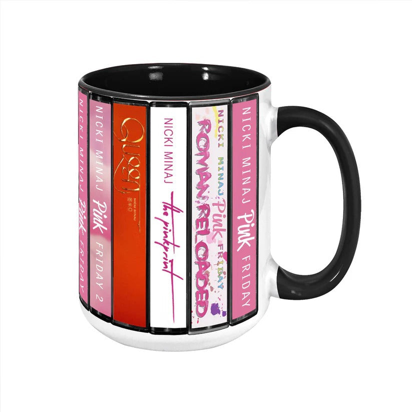 Nicki Minaj Cassette Mug Personalized Accent Gift for Music Lovers GradoCreations