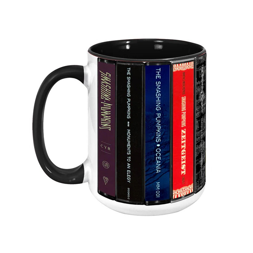 Retro Cassette Accent Mug Featuring The Smashing Pumpkins Music GradoCreations