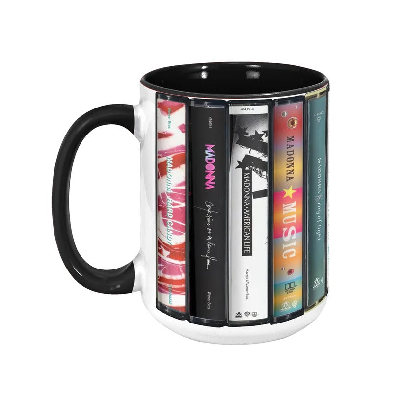 Madonna Cassette Mug Retro Drinkware for Music Lovers GradoCreations