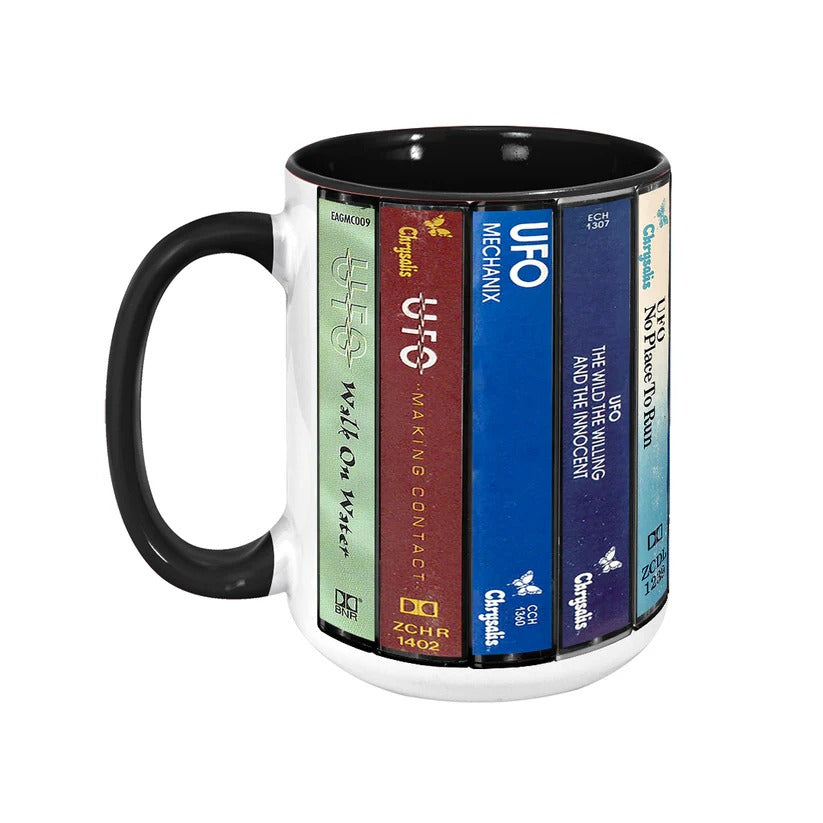 Retro Cassette Accent Mug Unique Music Gift for Music Lovers GradoCreations