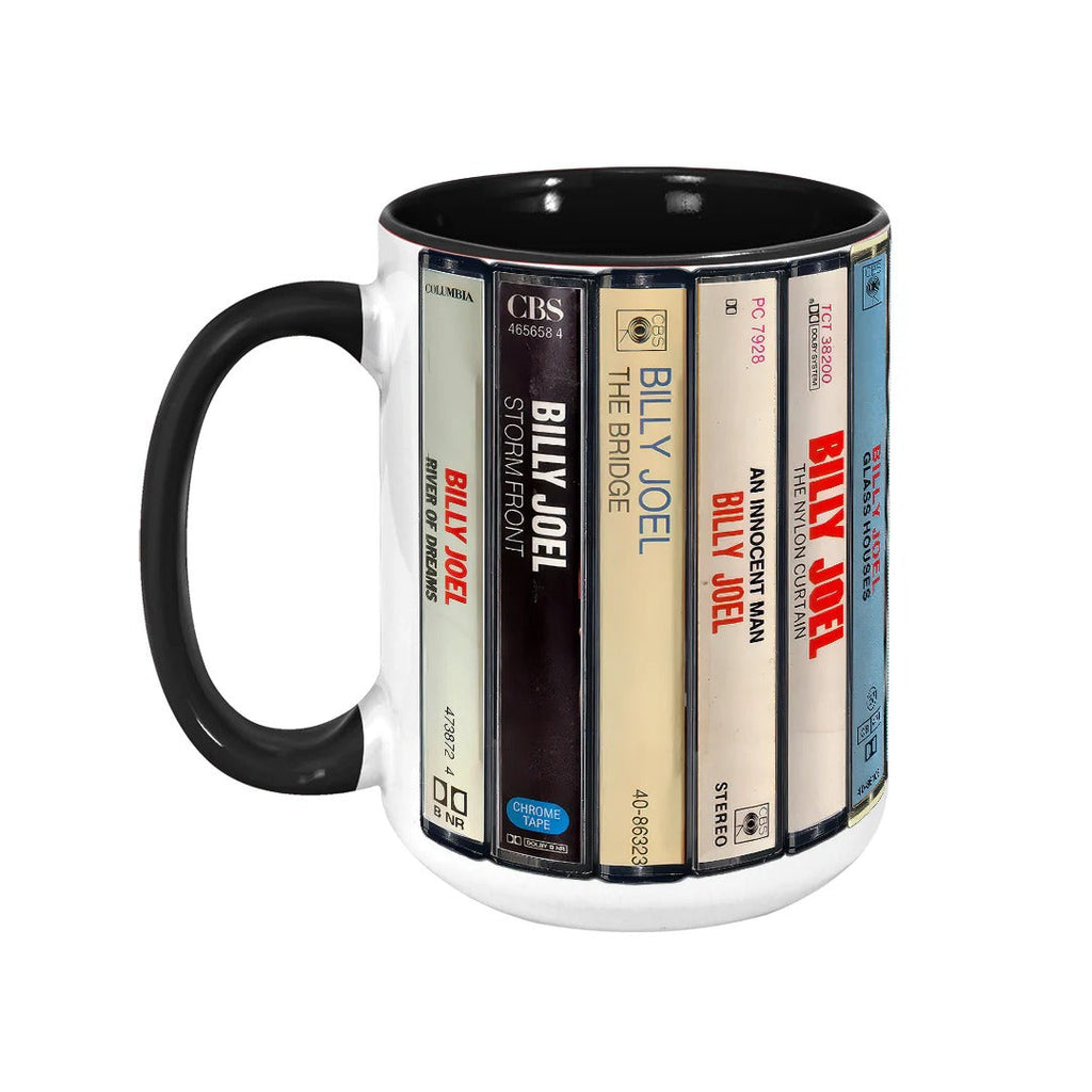 Billy Joel Cassette Accent Mug Retro Gift for Music Lovers GradoCreations