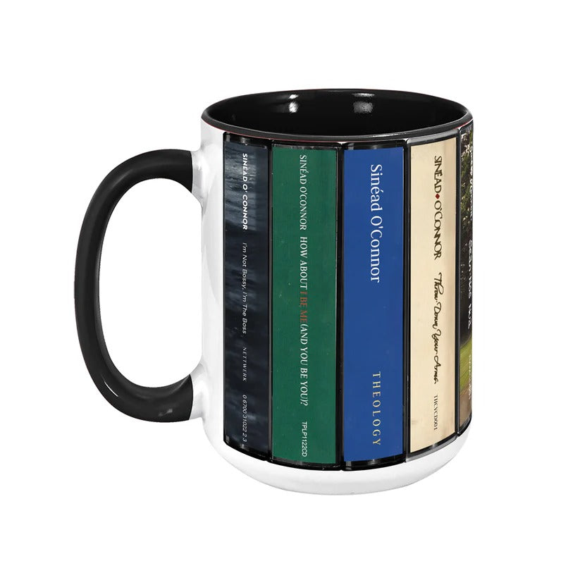 Sinéad O'Connor Cassette Accent Mug Retro Drinkware Gift GradoCreations