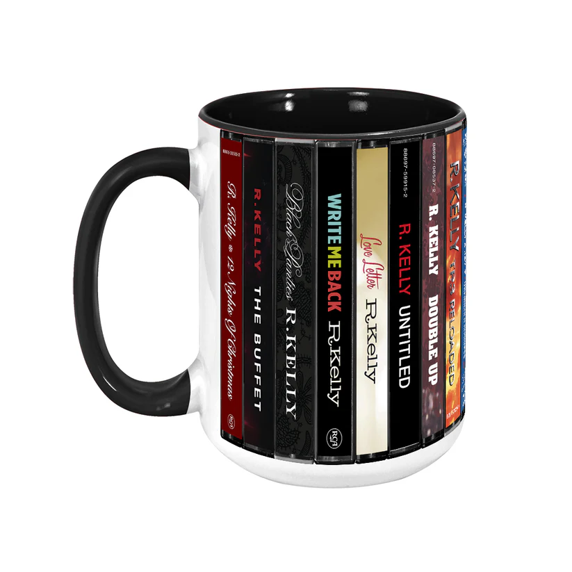 Retro R. Kelly Albums Accent Mug Ceramic Drinkware Gift GradoCreations