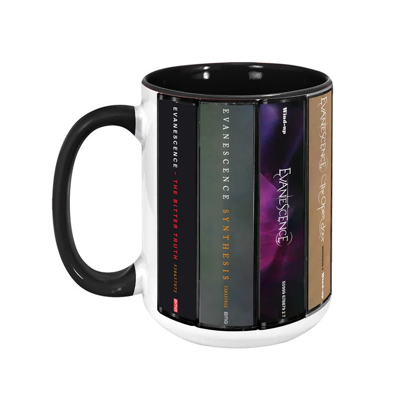 Evanescence Cassette Collection Ceramic Accent Mug Gift GradoCreations