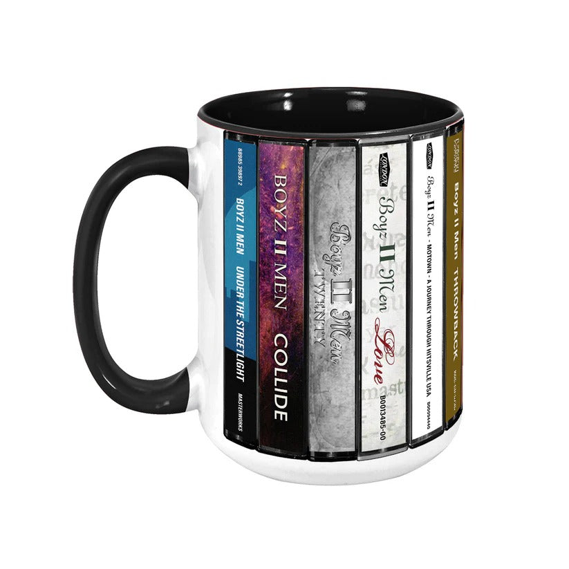 Boyz II Men Retro Accent Mug | Ceramic Drinkware Gift GradoCreations