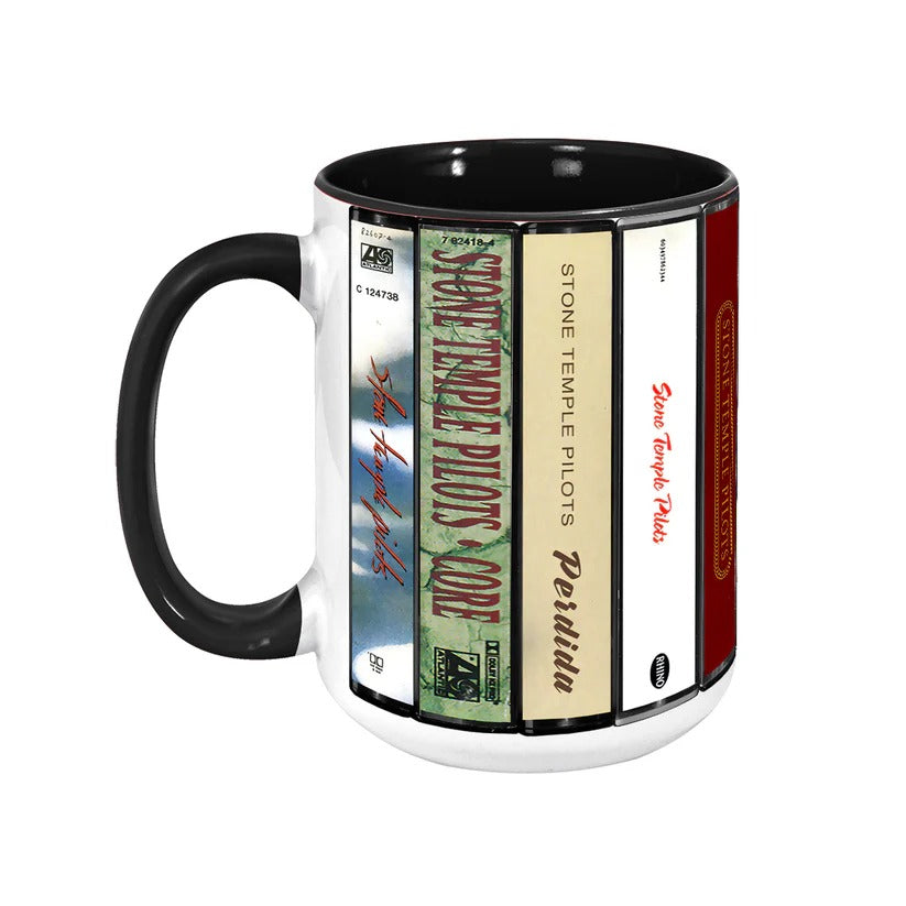 Retro Stone Temple Pilots Albums Cassette Accent Mug Gift GradoCreations