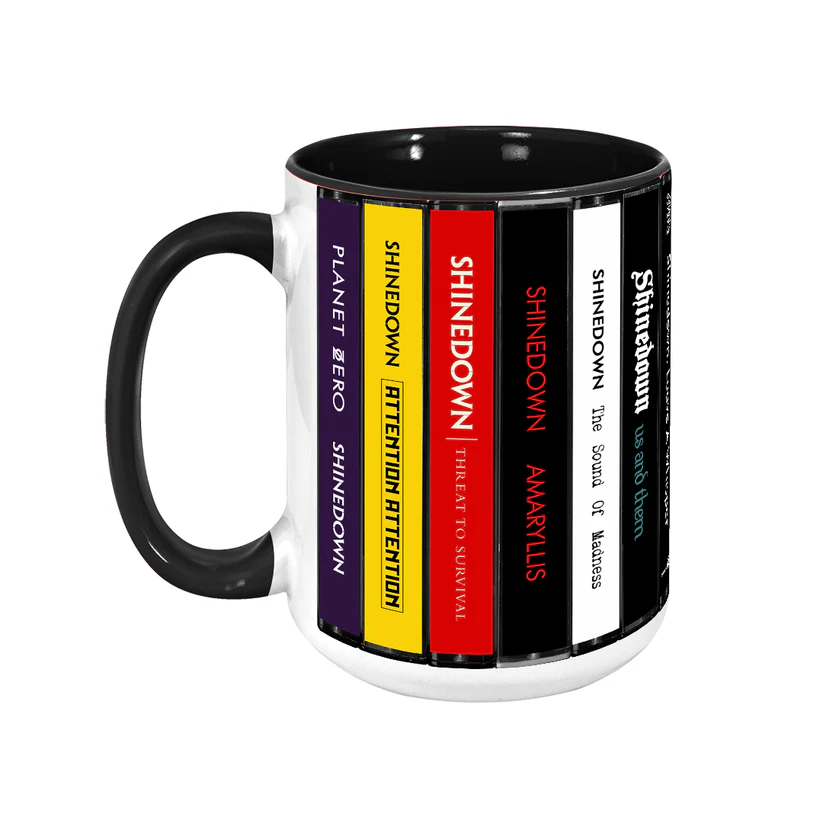 Retro Shinedown Cassette Accent Mug for Music Lovers GradoCreations