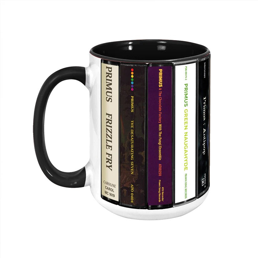 Primus Cassette Collection Retro Accent Mug Ceramic Drinkware GradoCreations
