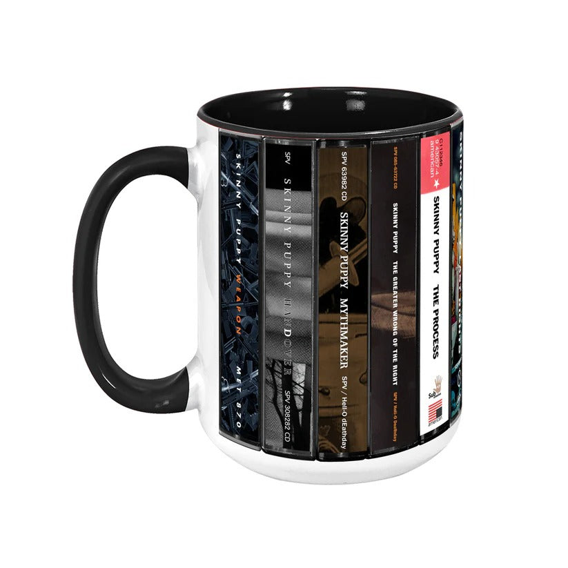 Skinny Puppy Cassette Collection Accent Mug Ceramic Retro Gift GradoCreations