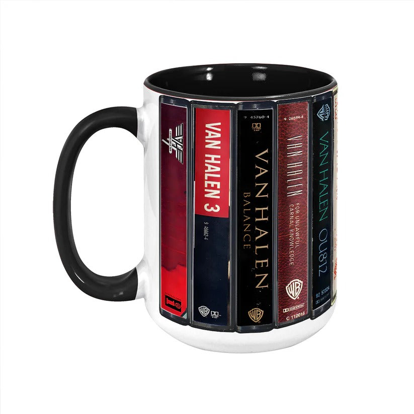 Van Halen Cassette Accent Mug Retro Music Gift GradoCreations