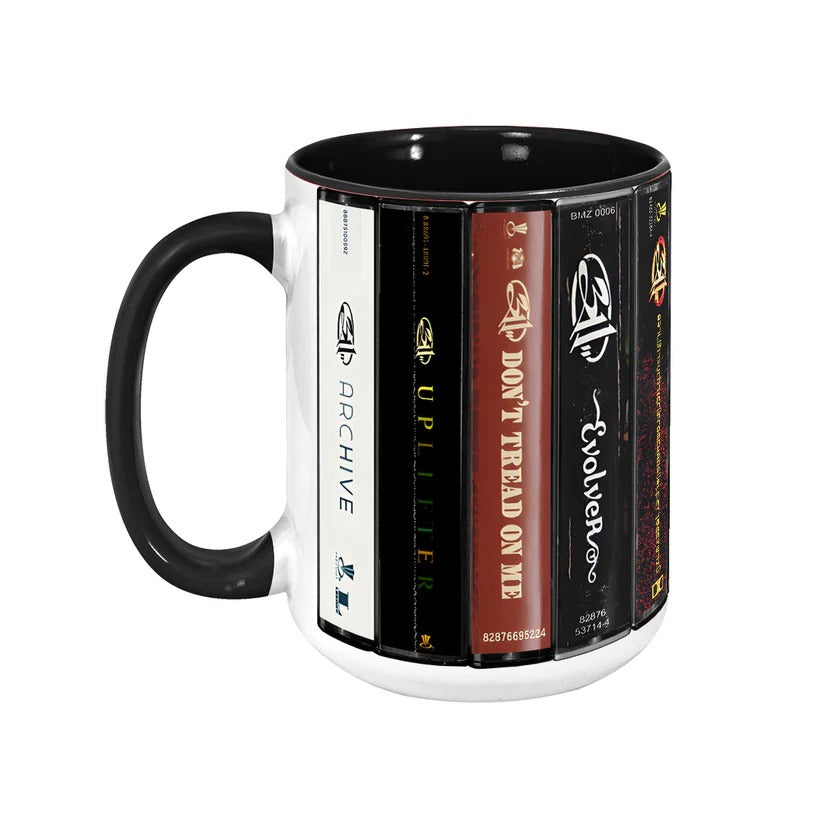 311 Albums Retro Cassette Accent Mug Ceramic Gift for Music Lovers GradoCreations