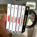 Kansas Album Cassette Collection Ceramic Accent Mug | Retro Music Gift GradoCreations