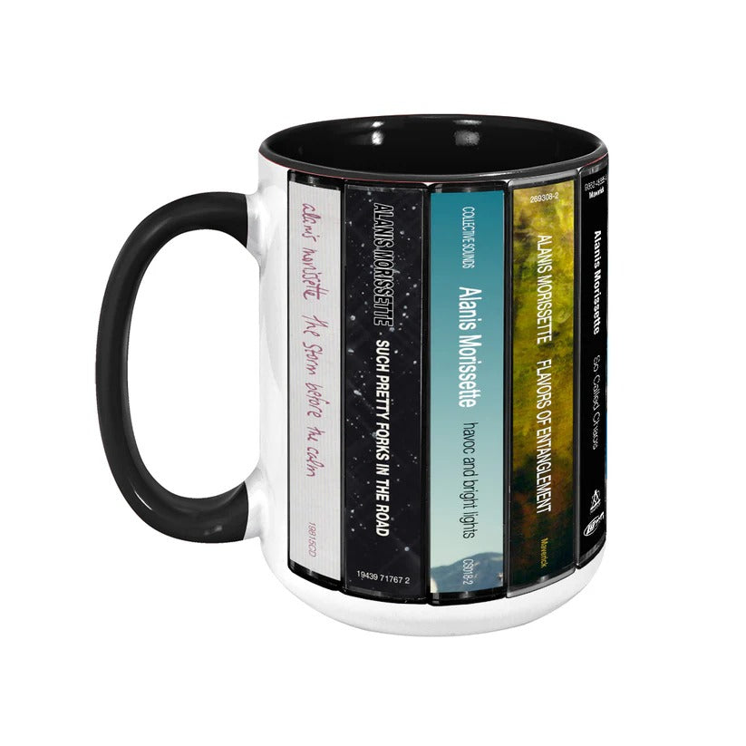 Alanis Morissette Cassette Accent Mug Retro Gift for Music Lovers GradoCreations