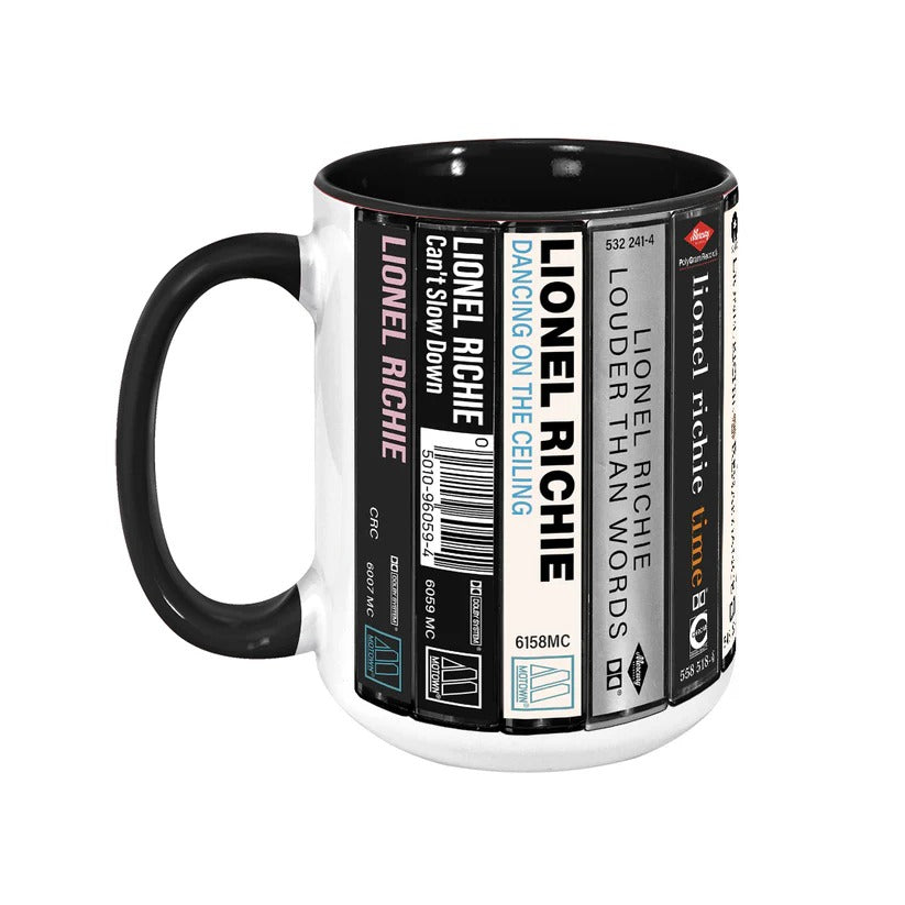 Lionel Richie Cassette Collection Ceramic Accent Mug GradoCreations
