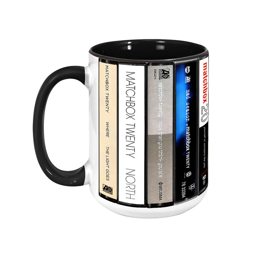 Matchbox Twenty Retro Accent Mug Ceramic Music Gift GradoCreations