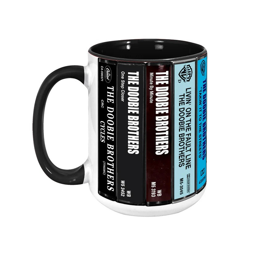 Doobie Brothers Cassette Accent Mug Retro Music Gift GradoCreations