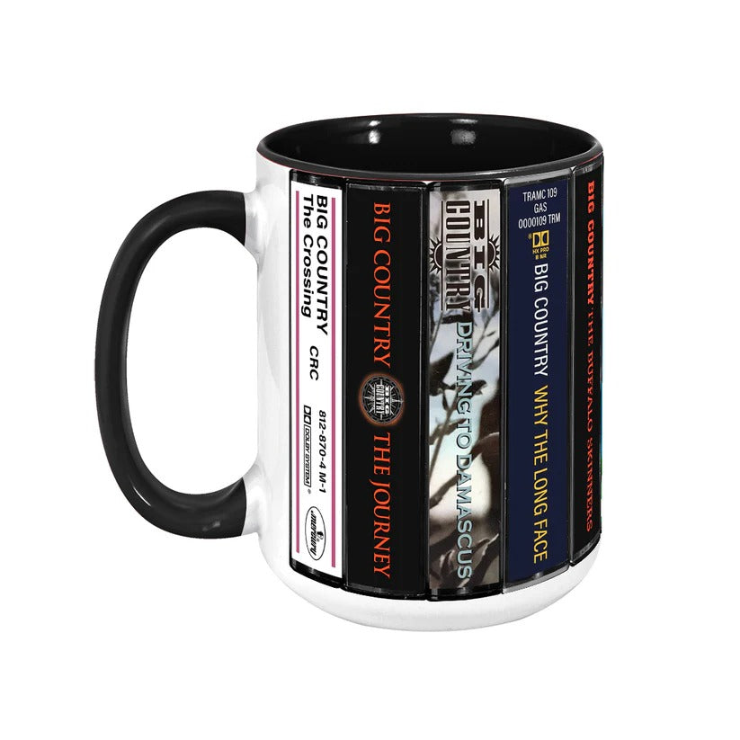 Retro Big Country Albums Accent Mug Ceramic Coffee Cup Gift GradoCreations