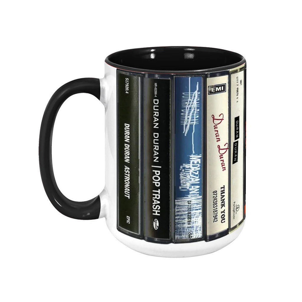 Duran Duran Cassette Style Accent Mug Ceramic Gift GradoCreations