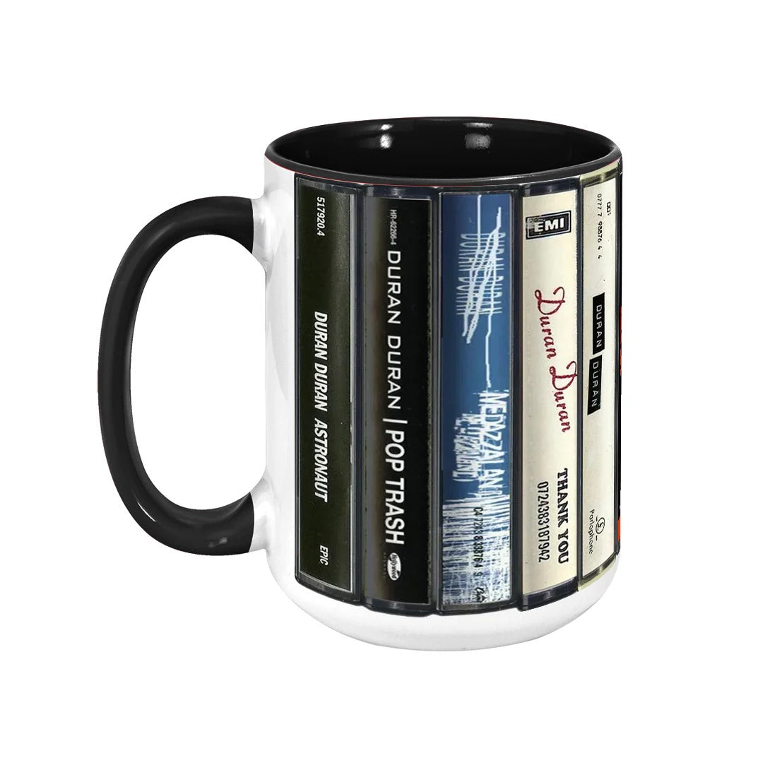 Duran Duran Cassette Style Accent Mug Ceramic Gift GradoCreations