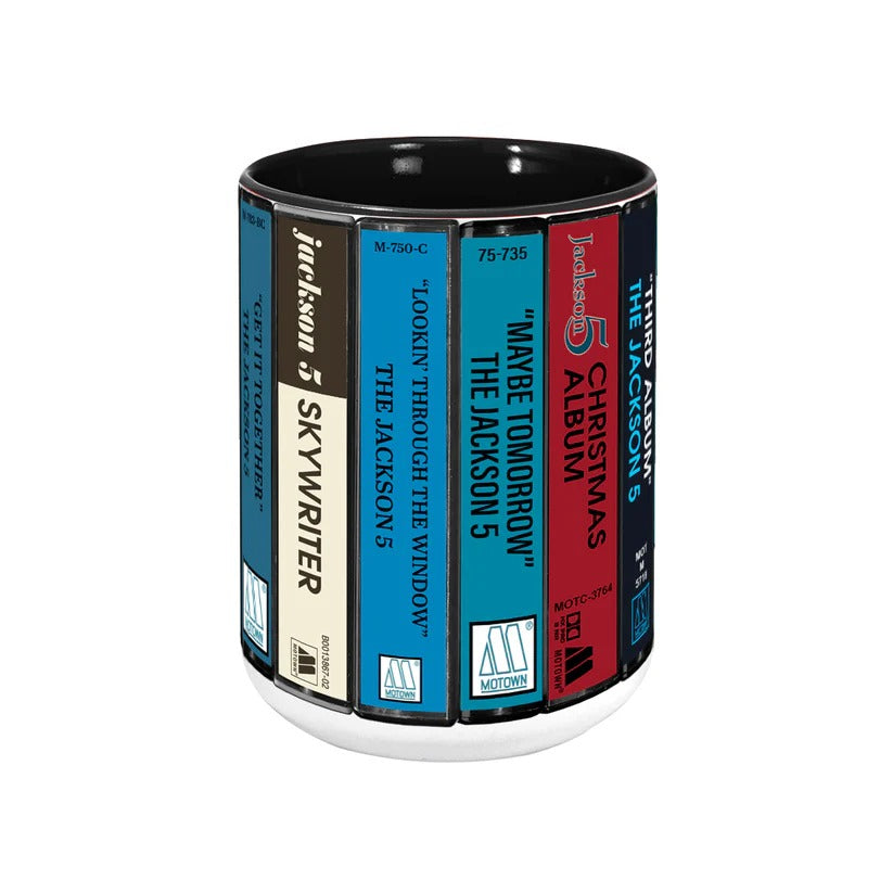 Jackson 5 Retro Accent Mug Ceramic Gift for Music Lovers GradoCreations