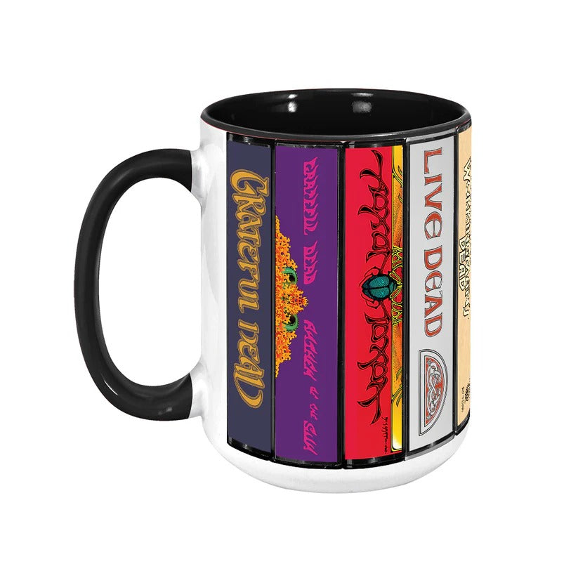 Grateful Dead Retro Album Cover Accent Mug Gift for Music Lovers GradoCreations