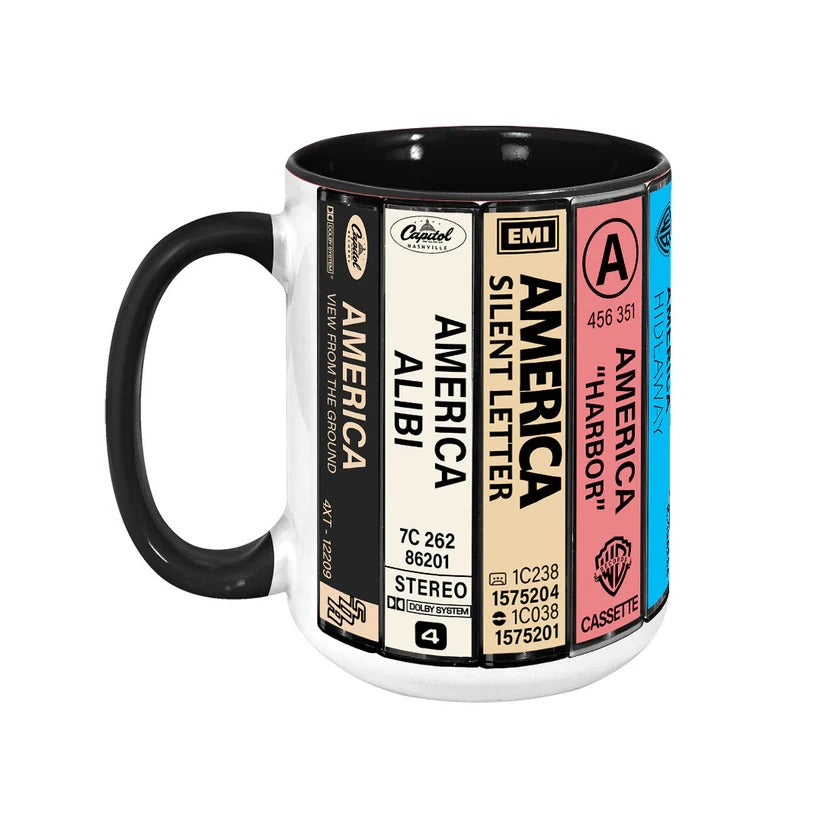 Ceramic Cassette Mug Retro Design for Music Lovers GradoCreations