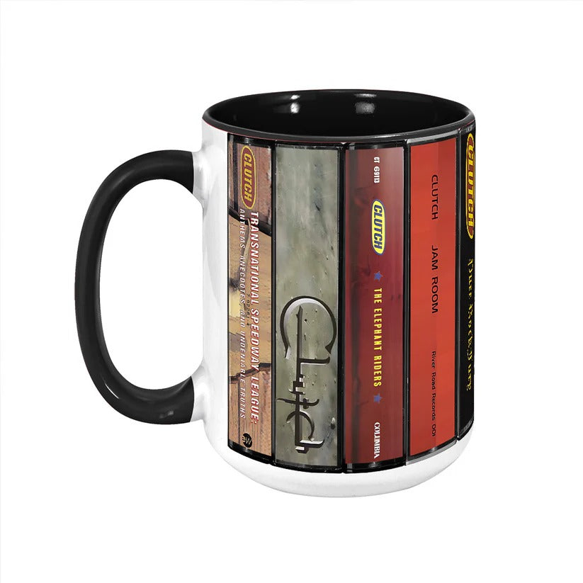 Retro Cassette Accent Mug Ceramic Gift for Music Lovers GradoCreations