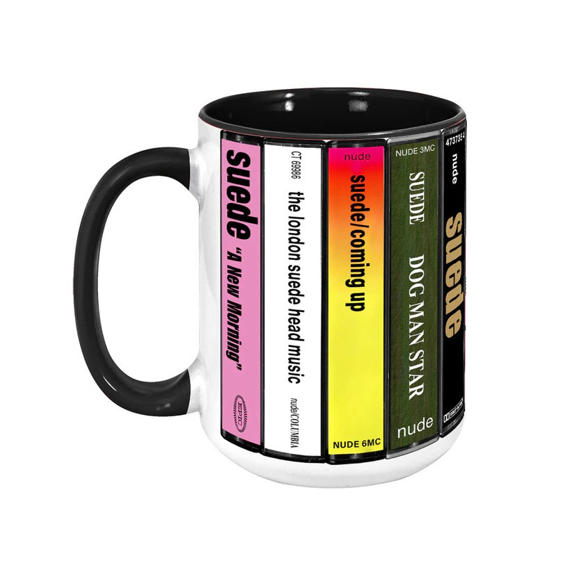 Retro Cassette Accent Mug for Music Lovers | Ceramic Drinkware GradoCreations