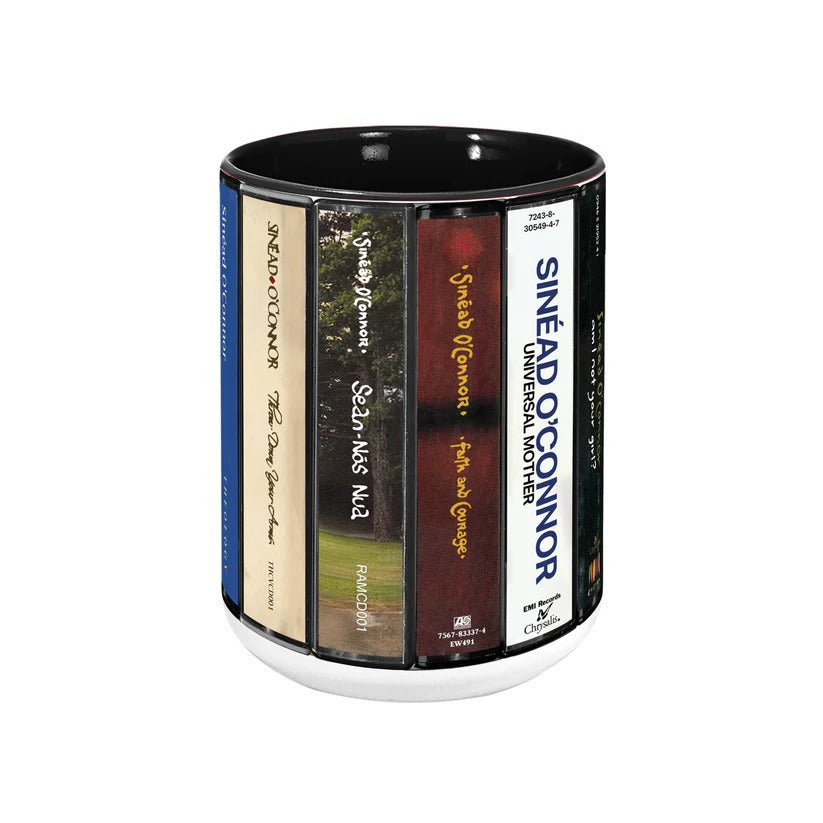 Sinéad O'Connor Cassette Accent Mug Retro Drinkware Gift GradoCreations