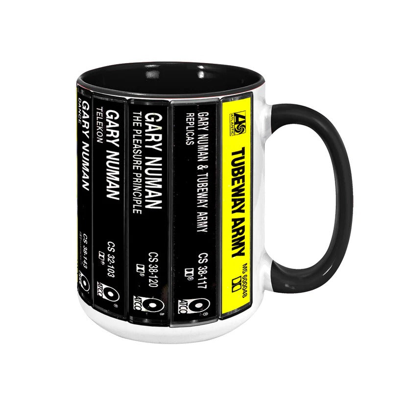 Retro Cassette Accent Mug for Music Lovers | Gift Idea GradoCreations