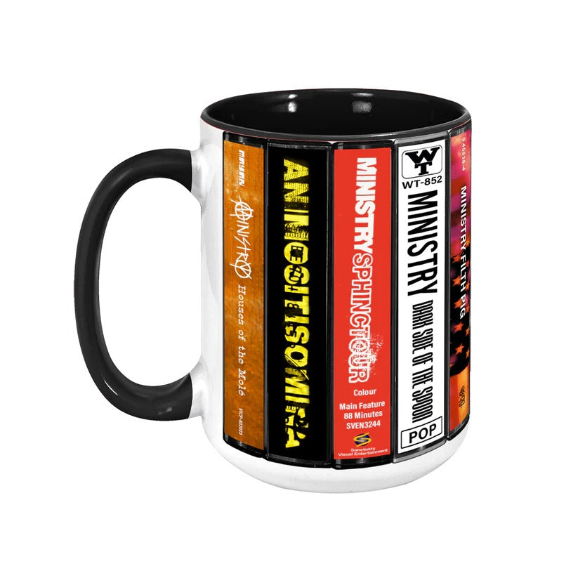 Retro Cassette Accent Mug for Music Lovers | Ceramic Drinkware GradoCreations