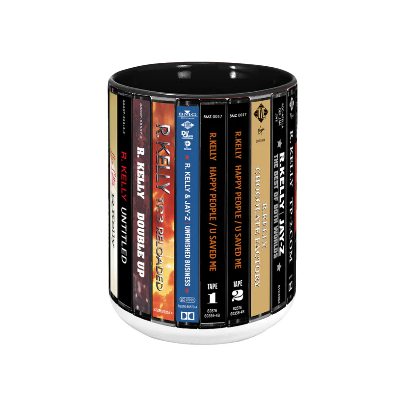 Retro R. Kelly Albums Accent Mug Ceramic Drinkware Gift GradoCreations