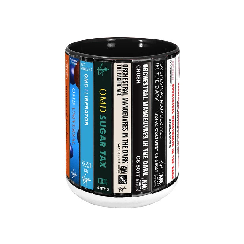 Retro Orchestral Manoeuvres In The Dark Accent Mug for Music Lovers GradoCreations