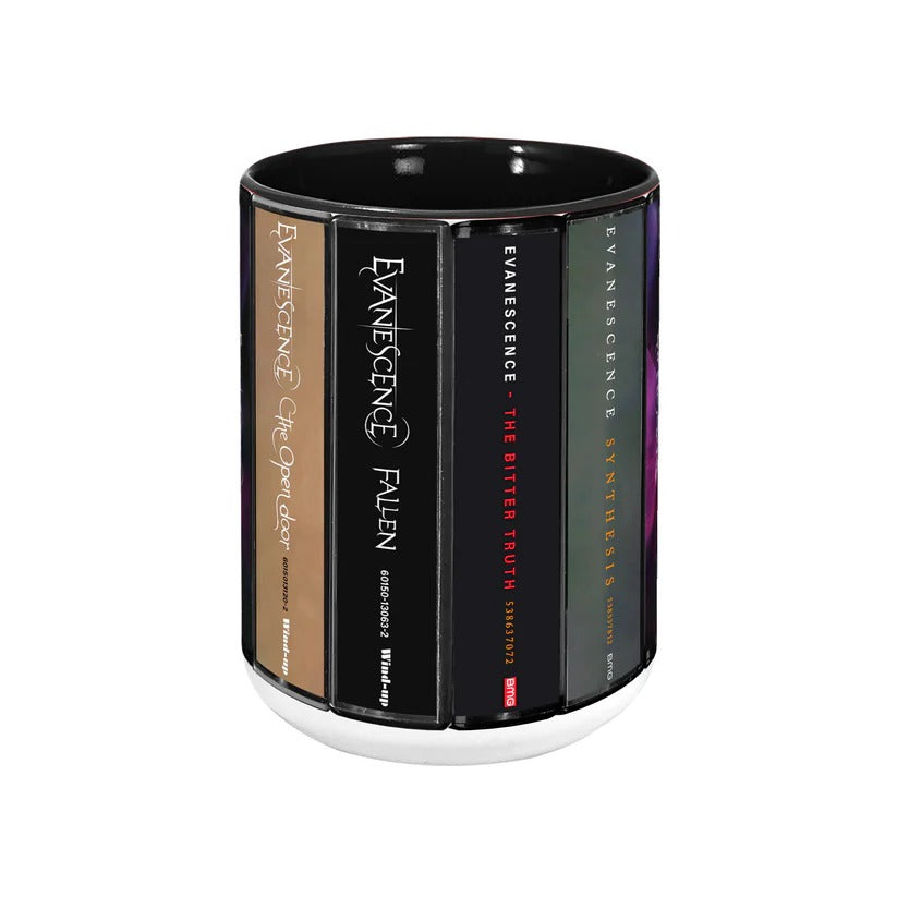 Evanescence Cassette Collection Ceramic Accent Mug Gift GradoCreations