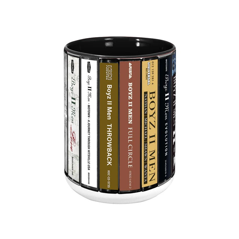 Boyz II Men Retro Accent Mug | Ceramic Drinkware Gift GradoCreations