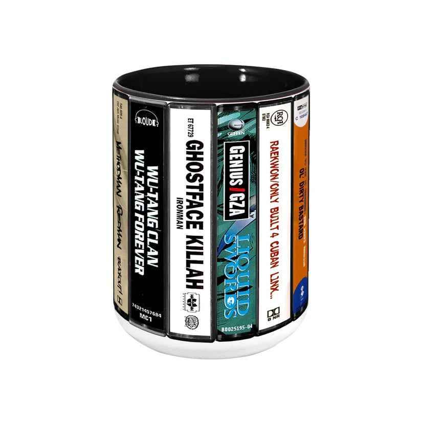 Retro Wu-Tang Clan Cassette Accent Mug Gift for Music Lovers GradoCreations