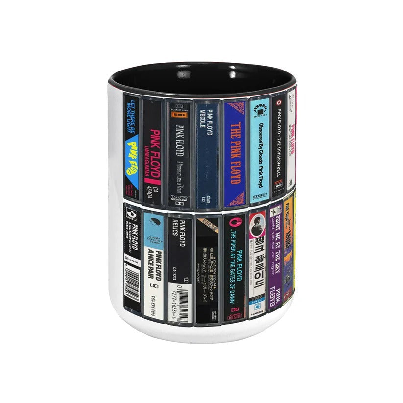 Retro Pink Floyd Cassette Accent Mug Gift for Music Lovers GradoCreations