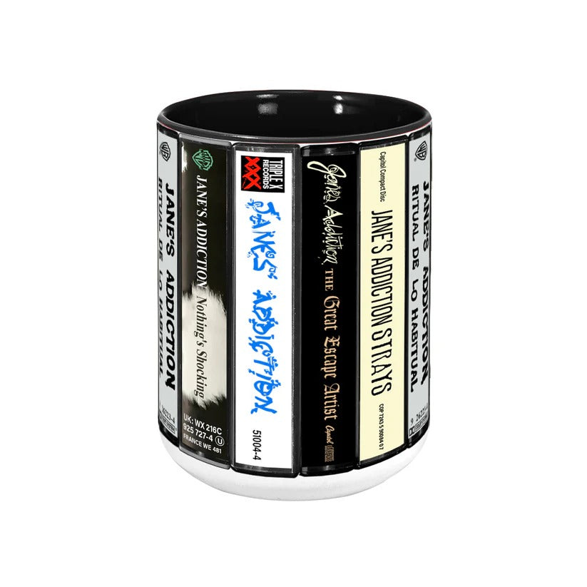 Jane's Addiction Cassette Accent Mug Unique Gift for Music Lovers GradoCreations