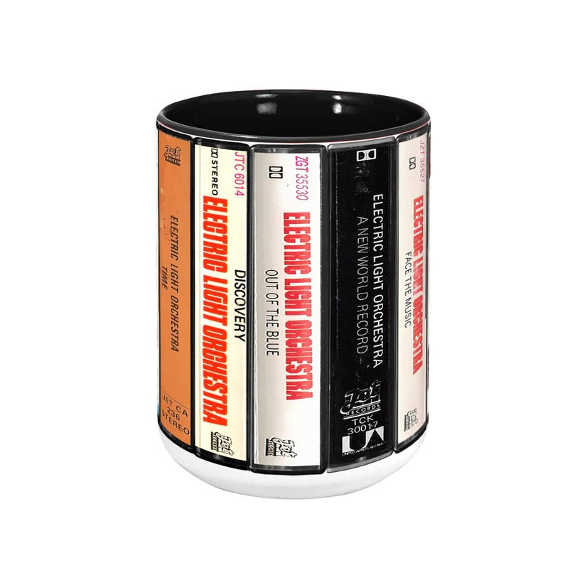 Electric Light Orchestra Retro Accent Mug Ceramic Drinkware GradoCreations