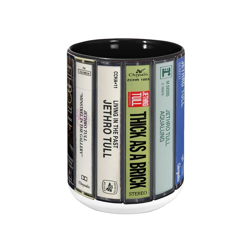 Jethro Tull Cassette Accent Mug Retro Music Gift GradoCreations