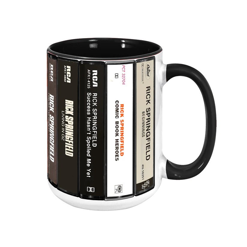 Retro Ceramic Accent Mug Stevie Nicks Cassette Collection GradoCreations