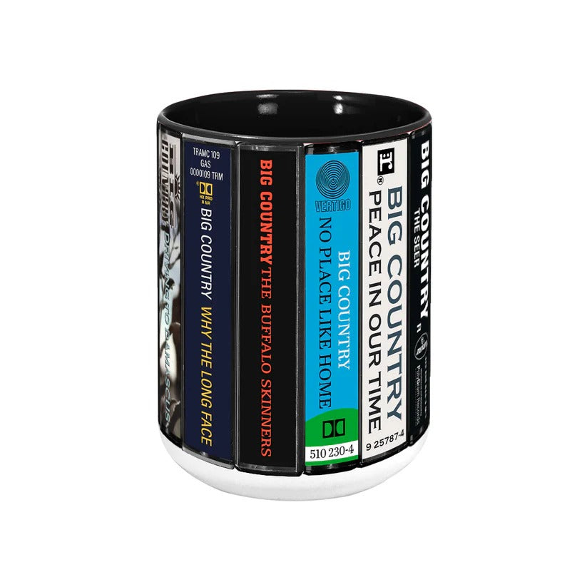 Retro Big Country Albums Accent Mug Ceramic Coffee Cup Gift GradoCreations