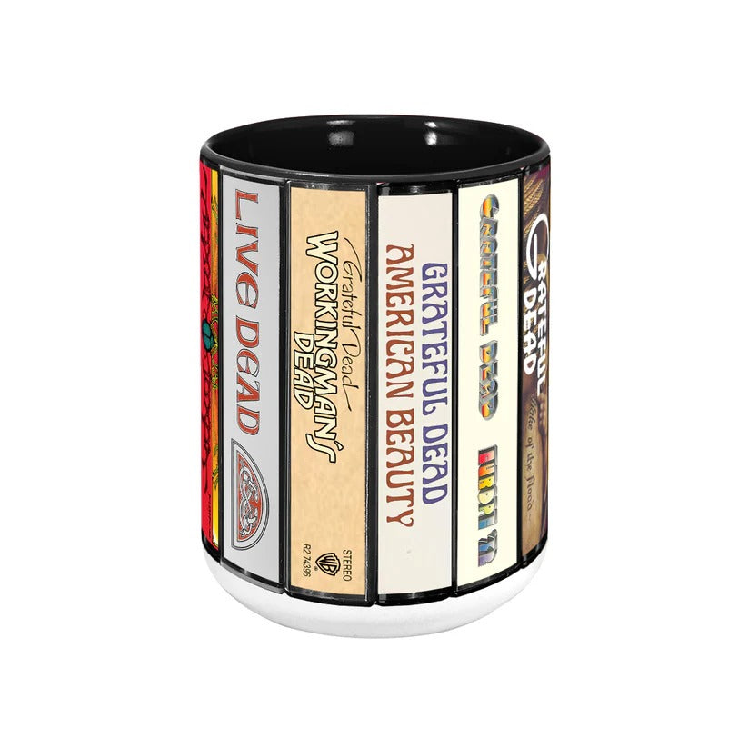 Grateful Dead Retro Album Cover Accent Mug Gift for Music Lovers GradoCreations
