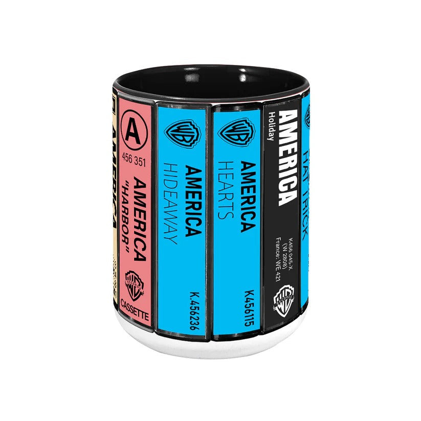 Ceramic Cassette Mug Retro Design for Music Lovers GradoCreations