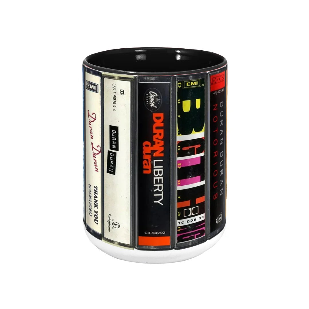 Duran Duran Cassette Style Accent Mug Ceramic Gift GradoCreations