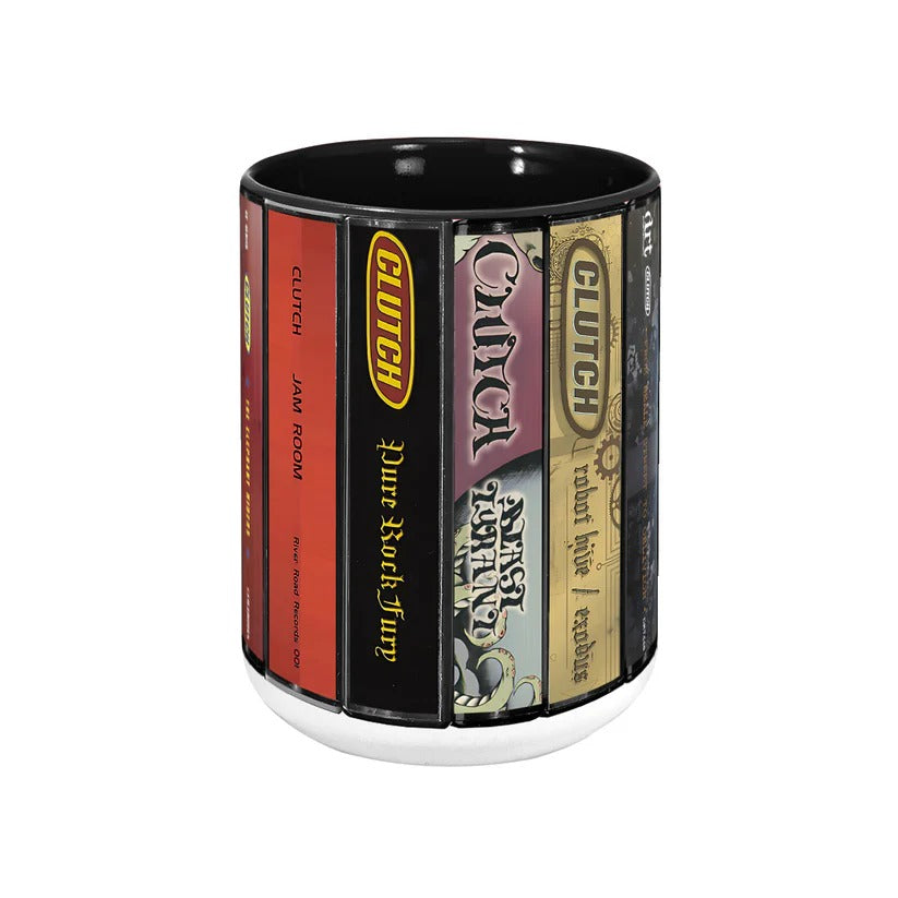 Retro Cassette Accent Mug Ceramic Gift for Music Lovers GradoCreations